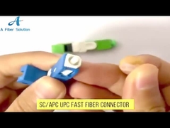 โรงงานขายตรง FTTH Fiber Optical Adapter Fiber Optic SC UPC SC APC Connectors