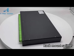แผงแพทช์ MPO แบบกำหนดเอง 48 ไฟเบอร์ 96 ไฟเบอร์ 1U 19 'Rack Mount