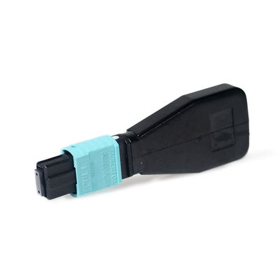 คุณภาพ  MTP MPO Fiber Optic Loopback OM3 24 Fiber For Data Center OEM โรงงาน