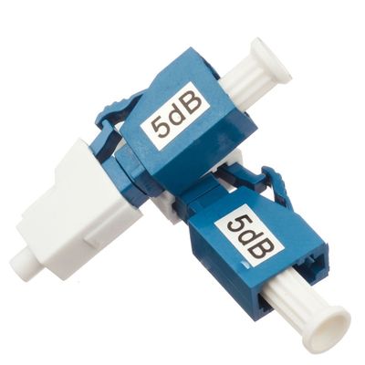 คุณภาพ  20dB Fiber Optic Cable Attenuator LC SC FC ST Male To Female โรงงาน