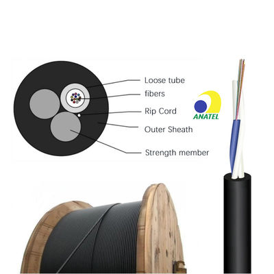 OM1 สายเคเบิลไฟเบอร์ออปติกโหมดเดียว FRP Strength สำหรับกลางแจ้ง