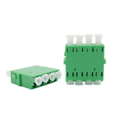อะแดปเตอร์ไฟเบอร์ออปติกแบบกำหนดเอง 4 พอร์ต LC APC พร้อมหน้าแปลน OEM