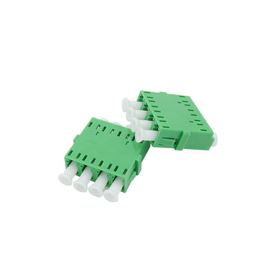 อะแดปเตอร์ไฟเบอร์ออปติกแบบกำหนดเอง 4 พอร์ต LC APC พร้อมหน้าแปลน OEM