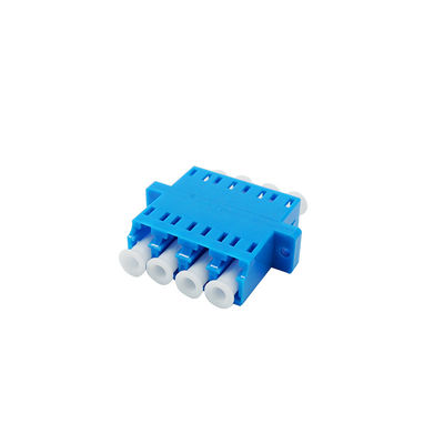 อะแดปเตอร์ไฟเบอร์ออปติกแบบกำหนดเอง 4 พอร์ต LC APC พร้อมหน้าแปลน OEM