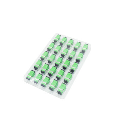 อะแดปเตอร์ไฟเบอร์ออปติกโหมดเดียว เริม SC APC Coupler สำหรับ FTTH