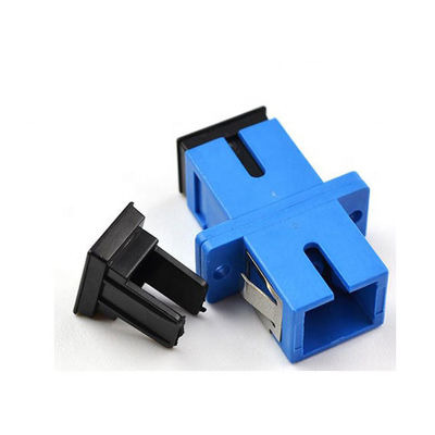 อะแดปเตอร์ไฟเบอร์ออปติก SM SX 2 พอร์ต SC PC สถานะโสด เริม สำหรับระบบ FTTH