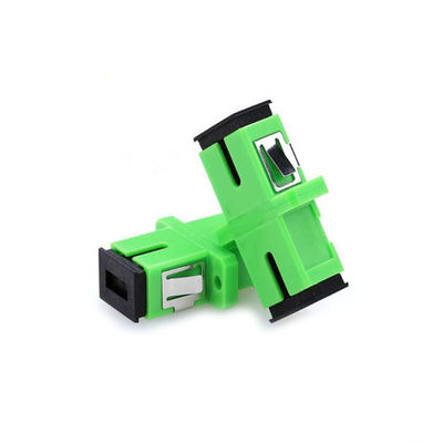 อะแดปเตอร์ไฟเบอร์ออปติก SC APC UPC SM SX พร้อมแขนเรืองแสงสีบรอนซ์ OEM