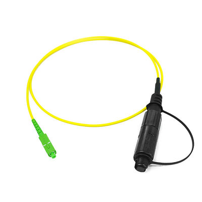 สายแพทช์กันน้ำ FTTH แบบกำหนดเองสำหรับ OptiTap Corning SC APC