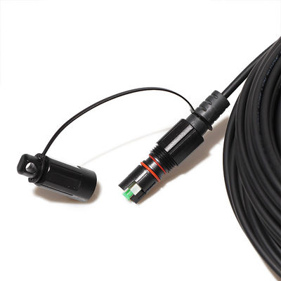 โซลูชัน FTTH กันน้ำ, สายแพทช์ FTTA พร้อมตัวเชื่อมต่อ OptiTap แบบชุบแข็ง SC