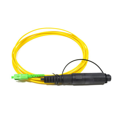 โซลูชัน FTTH กันน้ำ, สายแพทช์ FTTA พร้อมตัวเชื่อมต่อ OptiTap แบบชุบแข็ง SC