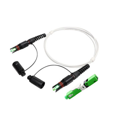 โซลูชัน IP68 FTTH, SC APC Field Mount Corning Optitap Connector