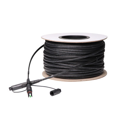1 Core Outdoor FTTH Solution วางสายเคเบิล ประเภทคอนเนคเตอร์ มินิ IP SC APC