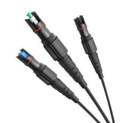 1 Core Outdoor FTTH Solution วางสายเคเบิล ประเภทคอนเนคเตอร์ มินิ IP SC APC