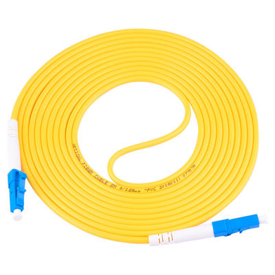 FTTH สถานะโสด เริม สายแพทช์ไฟเบอร์ 2.0 มม. 3.0 มม. LC UPC