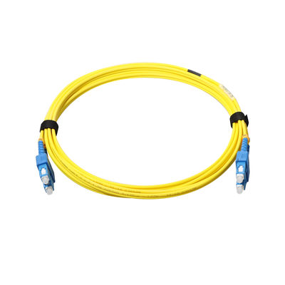 สายแพทช์จัมเปอร์ไฟเบอร์เพล็กซ์ LC SC 1 ม. พร้อมการรับรอง ISO9001