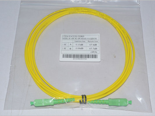 สายแพทช์ไฟเบอร์แบบกำหนดเอง SC LC ST FC MTRJ SMA เริม Duplex
