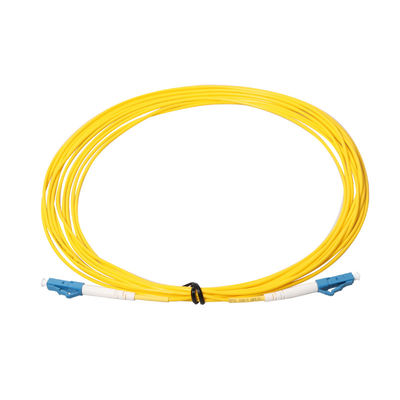 สายแพทช์ไฟเบอร์มัลติโหมดสีเหลือง, สายแพทช์ 3 เมตร UPC PC APC SC LC ST FC