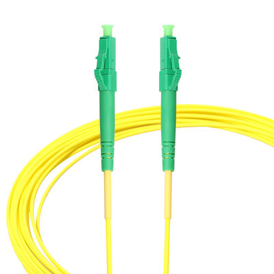 สายแพทช์ไฟเบอร์ LC APC โหมดเดี่ยวที่มีเส้นผ่านศูนย์กลาง 1.2 มม. 1.6 มม