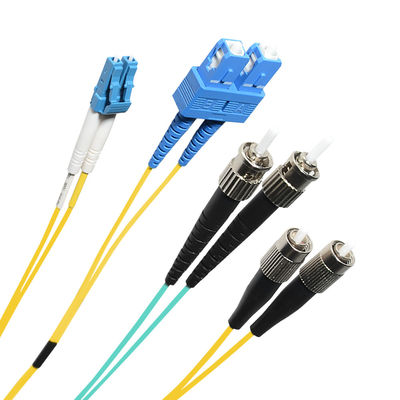 สายแพทช์ไฟเบอร์ FTTH UPC APC พร้อมขั้วต่อ MTRJ MU DIN