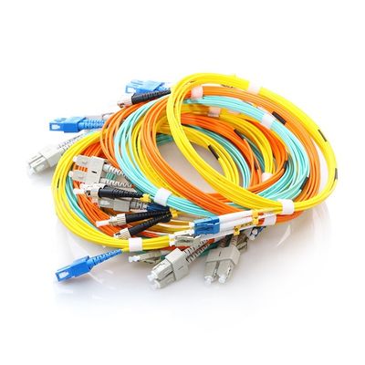 SC APC - สายแพทช์ไฟเบอร์ SC APC โหมดเดียว G657A 9/125 เริม Duplex