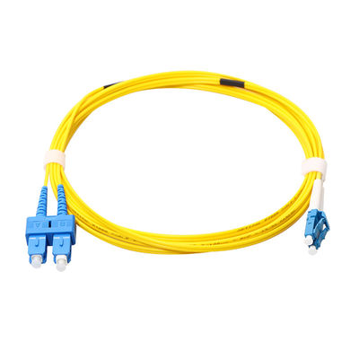 ชุดสายเคเบิลไฟเบอร์ G652D, สายแพทช์ไฟเบอร์ออปติก SM UPC APC สำหรับเครือข่าย CATV