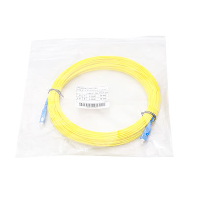 ชุดประกอบสายเคเบิลไฟเบอร์จัมเปอร์ FTTH SC UPC ถึง SC UPC โหมดเดียว