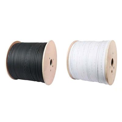 ราคาโรงงาน 1,2 Core FTTH G657A1 G657A2 Flat Drop Fiber Optic Cable