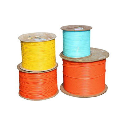โรงงาน 1 แกน 0.9 มม. Corning บัฟเฟอร์แน่น เริม สายไฟเบอร์ออปติกโหมดเดียวในร่ม ราคา 1 กม