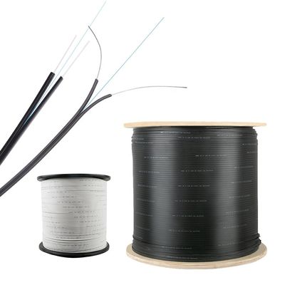 ไฟเบอร์ออปติก 1 แกน 1 กม. 2 กม. 3 กม. ไม้อัดดรัม Ftth วางสายเคเบิ้ลใยแก้วนำแสงในร่มโหมดเดียว