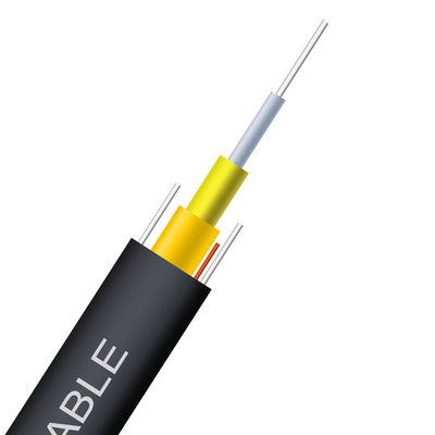 1 คอร์ Toneable G657A1 G657A2 G657A3 FTTP เคเบิลวางในร่ม/กลางแจ้งที่มีบัฟเฟอร์แน่นหนาสำหรับการสื่อสารโทรคมนาคม Flat Drop Cabl