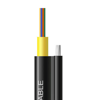 ใหม่ 2,4 สายเคเบิลดร็อปไฟเบอร์ ftth รูปที่ 8 สายเคเบิลไฟเบอร์ออปติก GYXTC8Y กลางแจ้งที่รองรับตัวเอง GYXTC8H