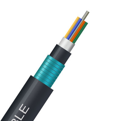 คุณภาพสูงภายใต้ GR 24 48 96 144 Cores G652d Fiber Optique Cable GYFTY53