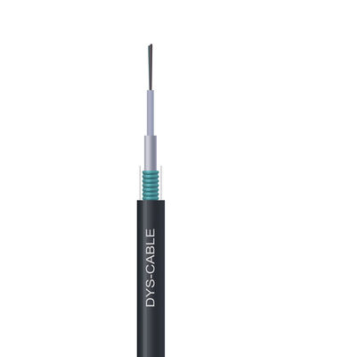 สายเคเบิลใยแก้วนำแสงกลางแจ้ง GYXTW G652D สายเคเบิลไฟเบอร์ออปติกโหมดเดี่ยว 24 คอร์