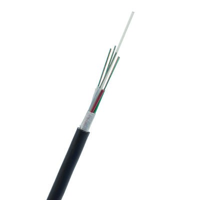 GYFTY 12 24 36 48 72 96 144 288 Core G652D สายเคเบิลไฟเบอร์ออปติกแบบหลวม ๆ แบบเดี่ยว