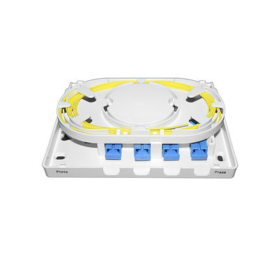 กล่องกระจายไฟเบอร์ออปติก OEM ODM, กล่องเลิกจ้าง FTTH 4 แกน