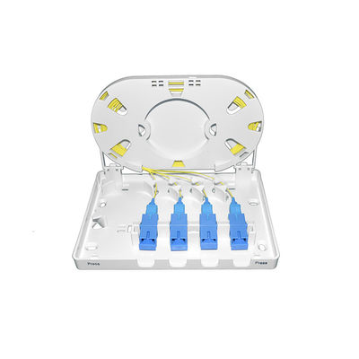 กล่องกระจายไฟเบอร์ออปติก OEM ODM, กล่องเลิกจ้าง FTTH 4 แกน