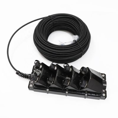 กล่องร่วมไฟเบอร์ออปติก IP68 MST, กล่องเทอร์มินัลการกระจาย FTTH พร้อมอะแดปเตอร์ ODVA PTLC ODC