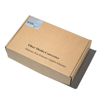 SFP LC Fiber Ethernet Media Converter 20km สำหรับเครือข่าย FTTH FTTB FTTX