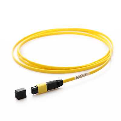 สายเคเบิลไฟเบอร์ สถานะโสด G657a1 MPO MTP 12F 1.5M สำหรับ FTTX FTTX
