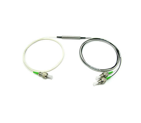ไฟเบอร์ออปติกไอโซเลเตอร์ EDFA/CATV ใช้แถบกว้างแยกสูง 3 พอร์ต 1x2 40 0.35 Db (สูงสุด 0.5) 1310 หรือ 1550 Nm 0.10 Db