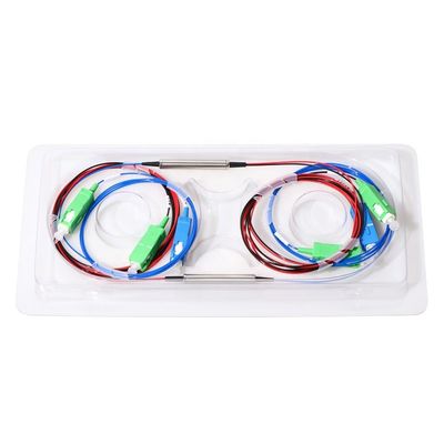 ขายร้อน FTTH 3 พอร์ต FTTH Wdm 1310 1490 1550 Fwdm ท่อเหล็ก Fwdm