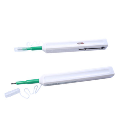 FTTH แบบพกพา 2.5 มม. สายเคเบิลไฟเบอร์อุปกรณ์เสริมประเภทปากกาทำความสะอาดสำหรับตัวเชื่อมต่อ SC ST FC