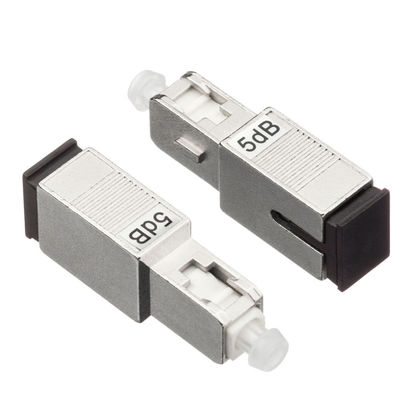 ตัวลดทอนสัญญาณไฟเบอร์ออปติกแบบชายกับหญิง SC 10dB 20dB 30dB