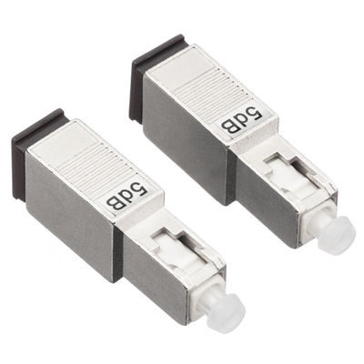 SC APC ตัวลดทอนใยแก้วนำแสง 1dB 3dB 5dB 10dB สำหรับศูนย์ข้อมูล
