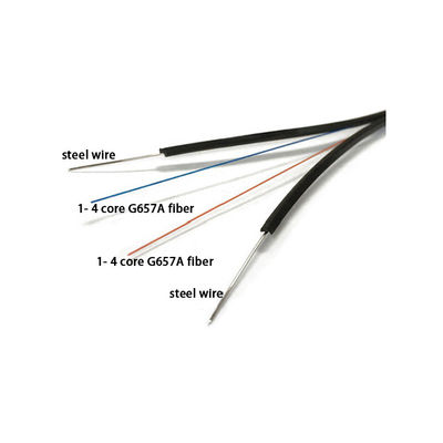 จัดหาสายเคเบิลใยแก้วนำแสงชนิด Loose Tube FTTH 4 แกนของสายเคเบิลสื่อสาร