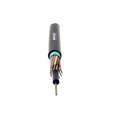สายเคเบิลไฟเบอร์ออปติก 12 แกนฝังกลางแจ้งโดยตรง G.652D พร้อมปลอก PE