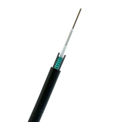 สายไฟเบอร์ออปติกกลางแจ้ง 2 คอร์ 4 คอร์ 6 คอร์ โหมดเดียว G652D GYXTW