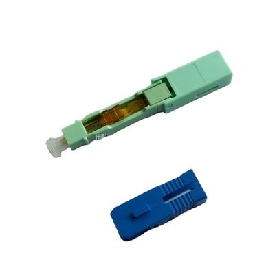 ติดตั้งล่วงหน้า FTTX SC Fiber Optic Fast Connector Multimode Signlemode 50/125 9/125