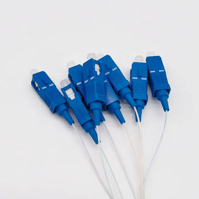 1 × 4 SC APC Fiber Optic Splitter, มินิ Type PLC 4 Way Splitter สำหรับเคเบิลทีวี