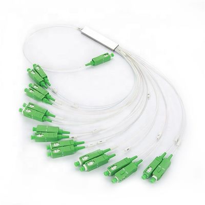 Micro มินิ Module Fiber Optic Splitter FTTH 1x6 SC APC พร้อมความยาวคลื่น 1260nm